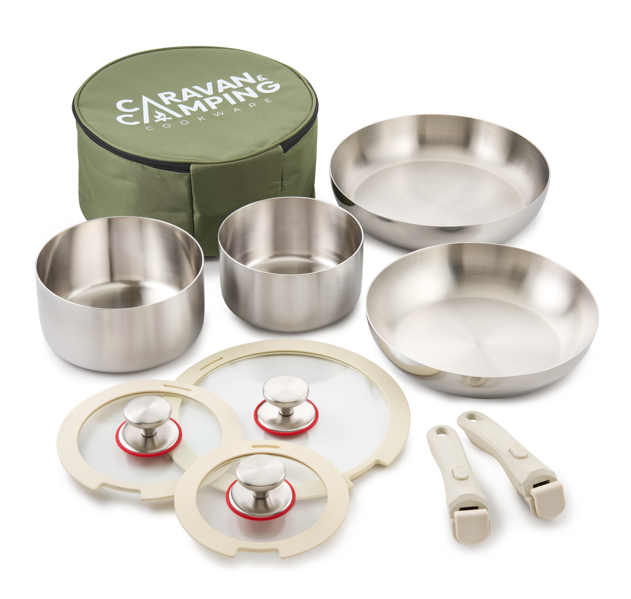 Forgecore Stainless Series | 5-Ply Cookware Set for Camping & Home ...
